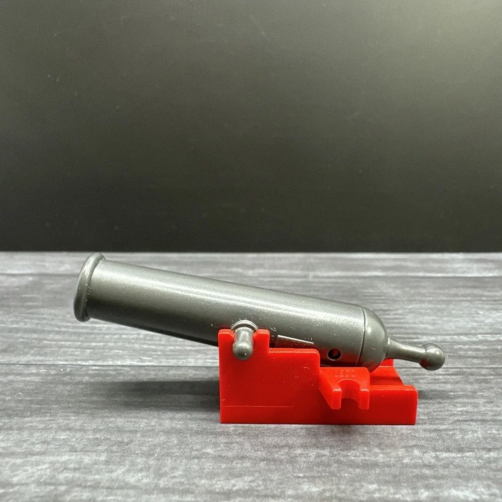 LEGO Cannon Project Launcher Gray‎ Handle Red Base Pirate
